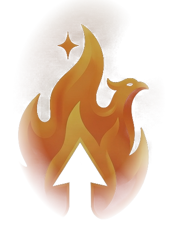 Rekindled Creations flame mark